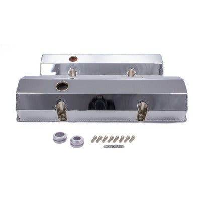 Racing Power SBC Aluminum Fabricated Tall V/C Chrome R6145C