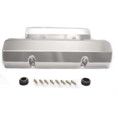 Racing Power GM Fabricated Aluminum Valve Covers w/o Hole R6147
