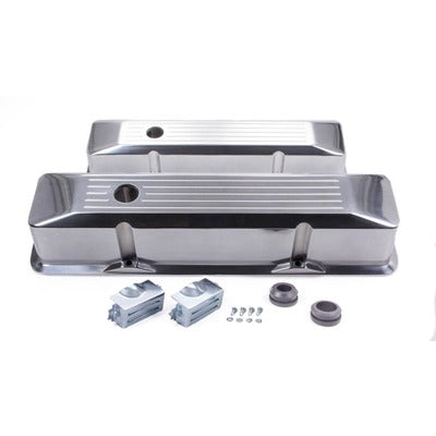 Racing Power SBC Aluminum Recessed Tall V/C Milled Polished R6154