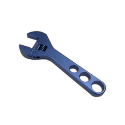 Racing Power 8" Adjustable Aluminum Wrench Blue R6205