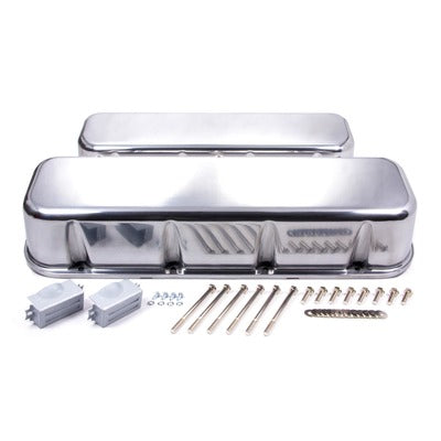 Racing Power BBC Aluminum Tall V/C Plain Polished R6230-1