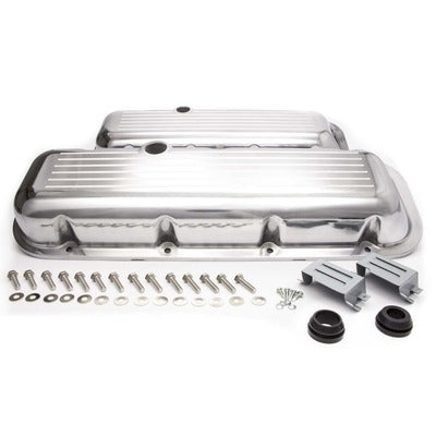 Racing Power BBC Aluminum Short V/C Ball Milled Polished R6231