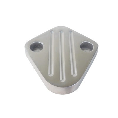 Racing Power Polished Aluminum BB Chevy Block Off Plate R6258