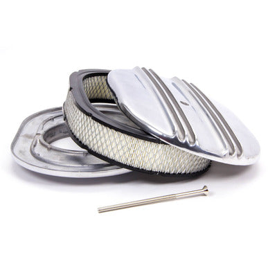 Racing Power 12x2 Aluminum Oval Finned A/C Polished R6320