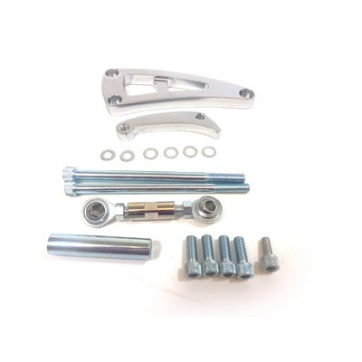 Racing Power Chrome Aluminum BB Chevy Alternator Bracket R6408
