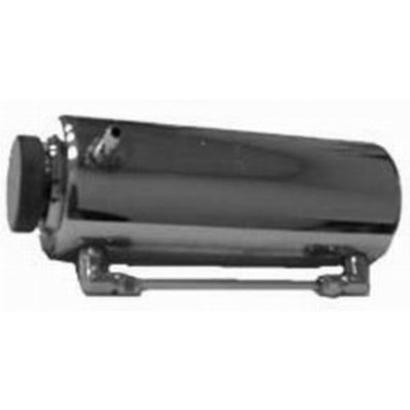 Racing Power Chrome Radiator Fluid Reservoir Tank