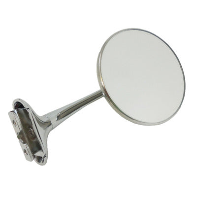 Racing Power SS 4" Chrome Old Style Door Edge Mirror R6609