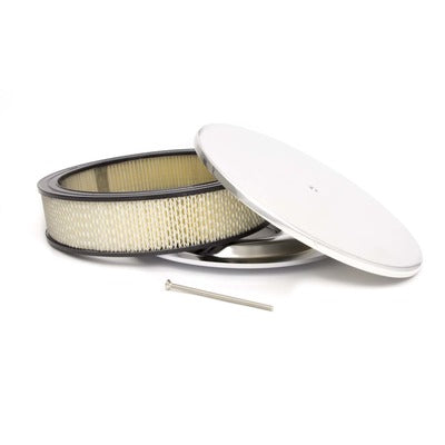 Racing Power 14x3 Aluminum Round Plain Flat Base A/C R6902