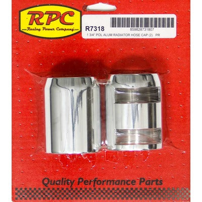 Racing Power Polished Radiator Hose End Pair R7318