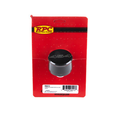 Racing Power Valve Cover Breather 454 Logo Black R8213