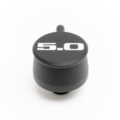 Racing Power Valve Cover Breather 5.0 Logo Black R8218