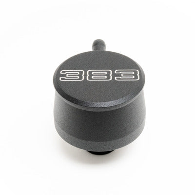 Racing Power Valve Cover Breather 383 Logo Black R8343