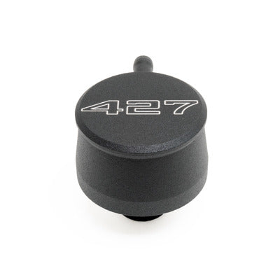 Racing Power Valve Cover Breather 427 Logo Black R8346