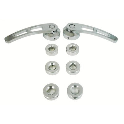 Racing Power Chrome Aluminum Door Handle 4-1/4" Long R8406