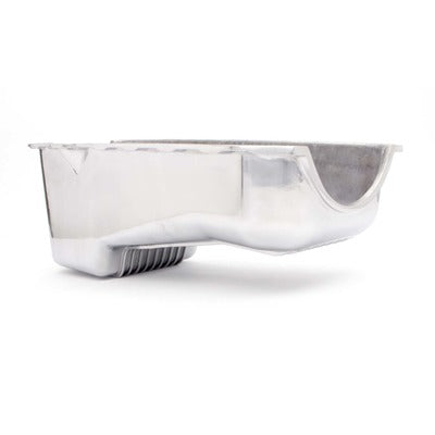 Racing Power 80-85 SBC Aluminum Stock Oil Pan Polished R8443