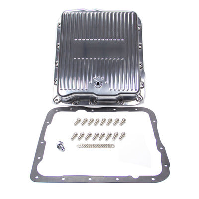 Racing Power GM 700R4 4L60 Aluminum Trans Pan Polished R8493