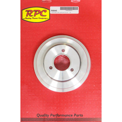 Racing Power BBC 3 Goove Crank Pulley Long Satin R8845