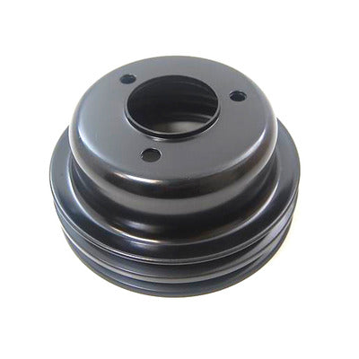 Racing Power Ford 289 2 Groove Crankshaft Pulley Black R8974B