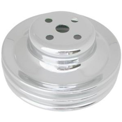 Racing Power Chrome Ford 289 Water Pump 2V Pulley R8975