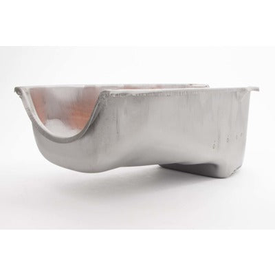 Racing Power 55-79 SBC Steel Stock Oil Pan Unplated R9005RAW