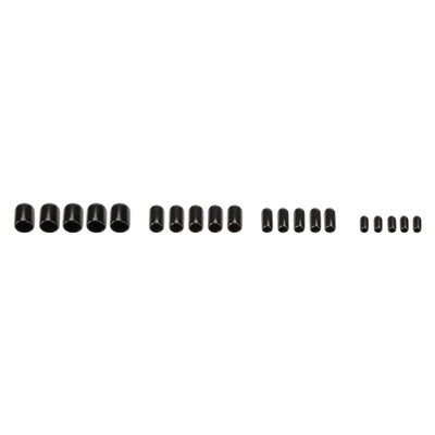 Racing Power Vacuum Line Caps (20pc) R9009BK