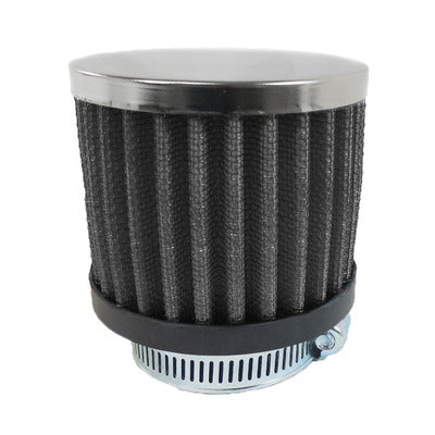 Racing Power Clamp-On Breather 3" Tall 1-1/2" ID R9309BK