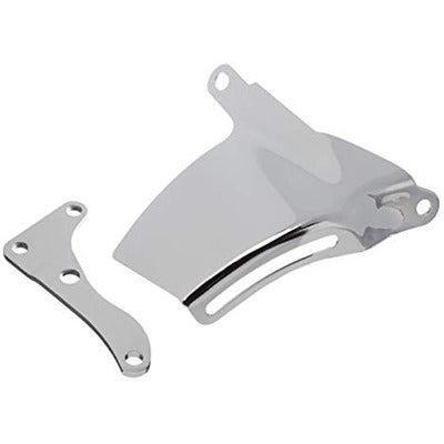 Racing Power SB Chevy LWP Alternator Bracket Chrome R9316