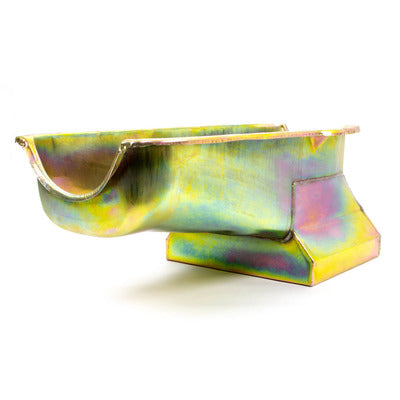 Racing Power 55-79 SBC Steel Drag Race Oil Pan Zinc R9725X