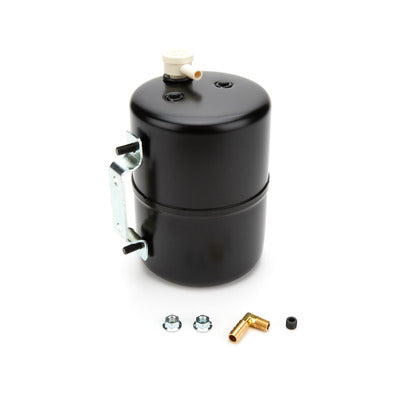Racing Power Black Steel Vacuum System Reservoir Tank R9970