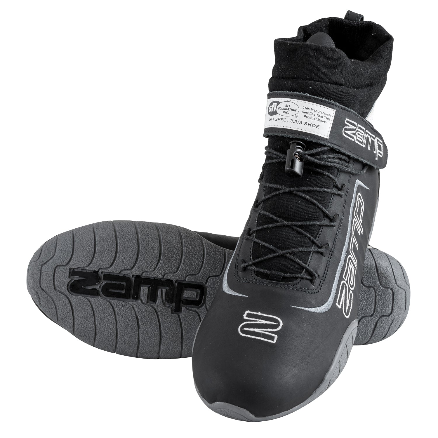 Zamp ZR-70 SFI Race Shoes, Black
