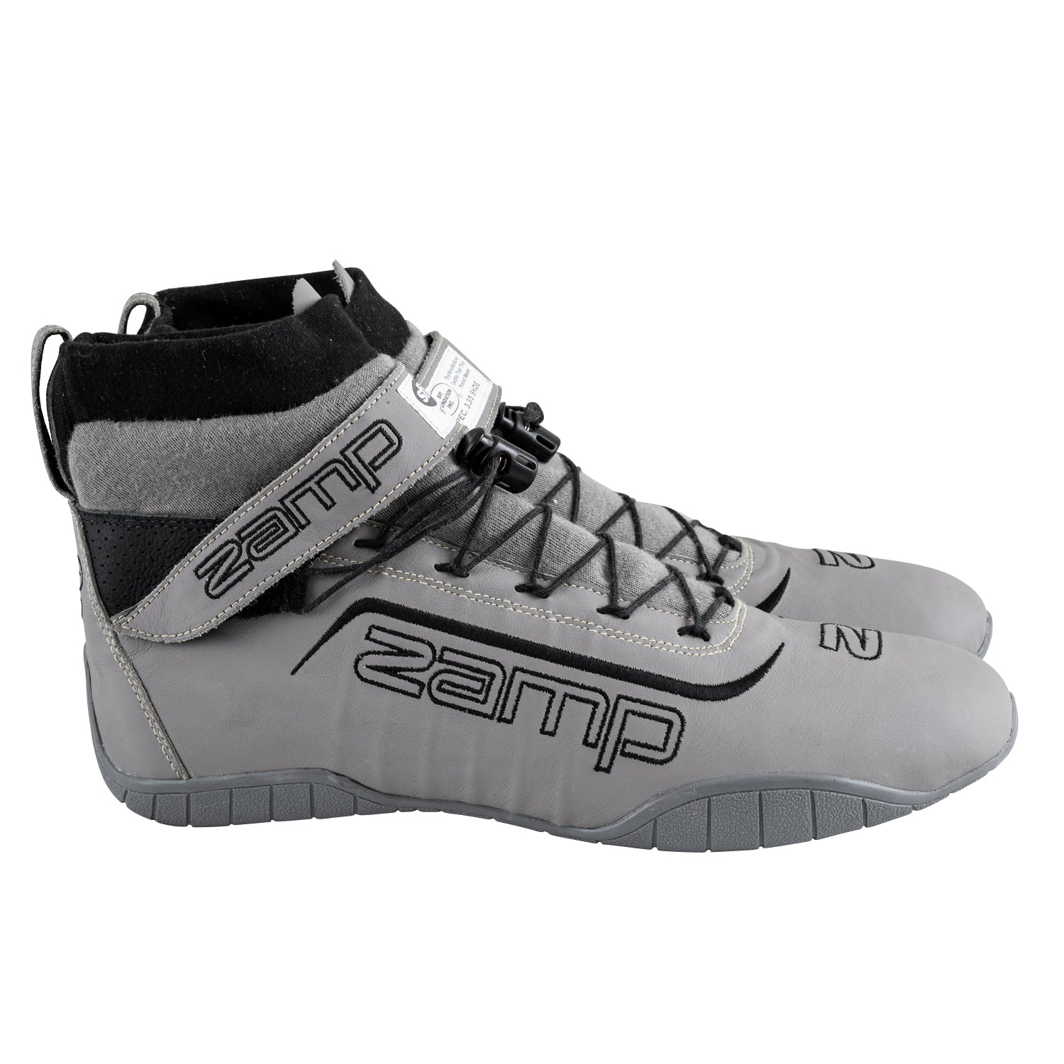 Zamp ZR-70 High-Top Race Shoes, Gray