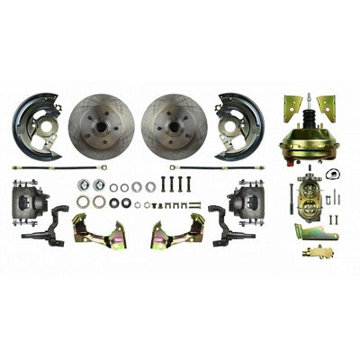 Right Stuff 64-72 GM A Body Booster Power Disc Brake Kit AFXDC01C