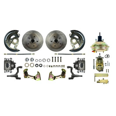 Right Stuff 62-67 X Body Front Power Disc Brake Conversion AFXDC03C