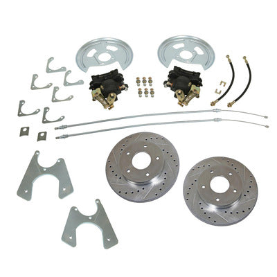 Right Stuff Rear Disc Brake Conversi on Kit w/Parking Brake AFXDS01