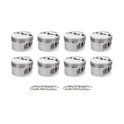 RaceTec SBC Dished Piston Set 4.040 Bore -12.3cc 1000130
