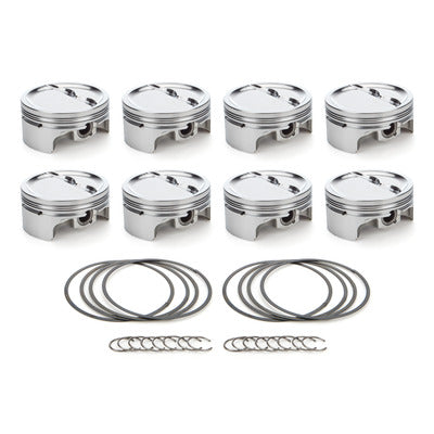RaceTec SBC Dished Piston Set 4.155 Bore -24.8cc 1000209