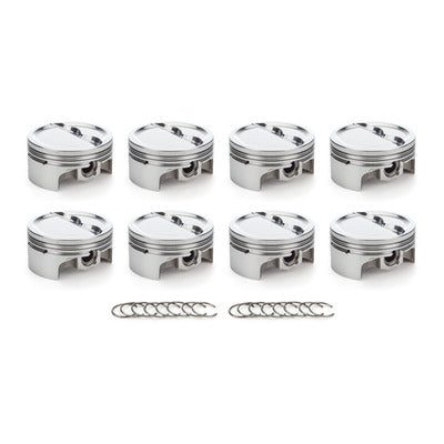 RaceTec SBC Dished Piston Set 4.030 Bore -18.9cc 1000650