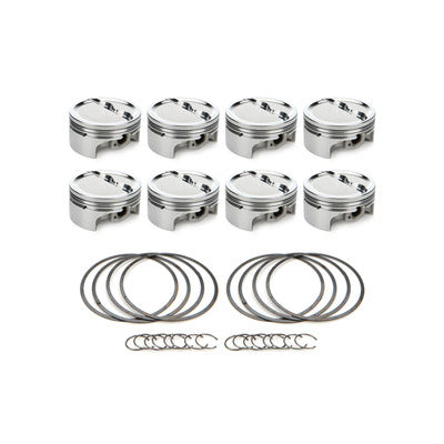 RaceTec SBC Dished Piston Set 4.030 Bore - 18.9cc 1001630