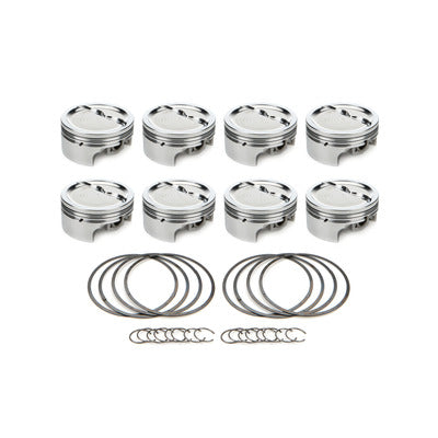 RaceTec SBC Dished Piston Set 4.155 Bore - 23.9cc 1001655