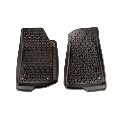 Rugged Ridge All Terrain Front Floor Liners for 2018+ Jeep Wrangler JL