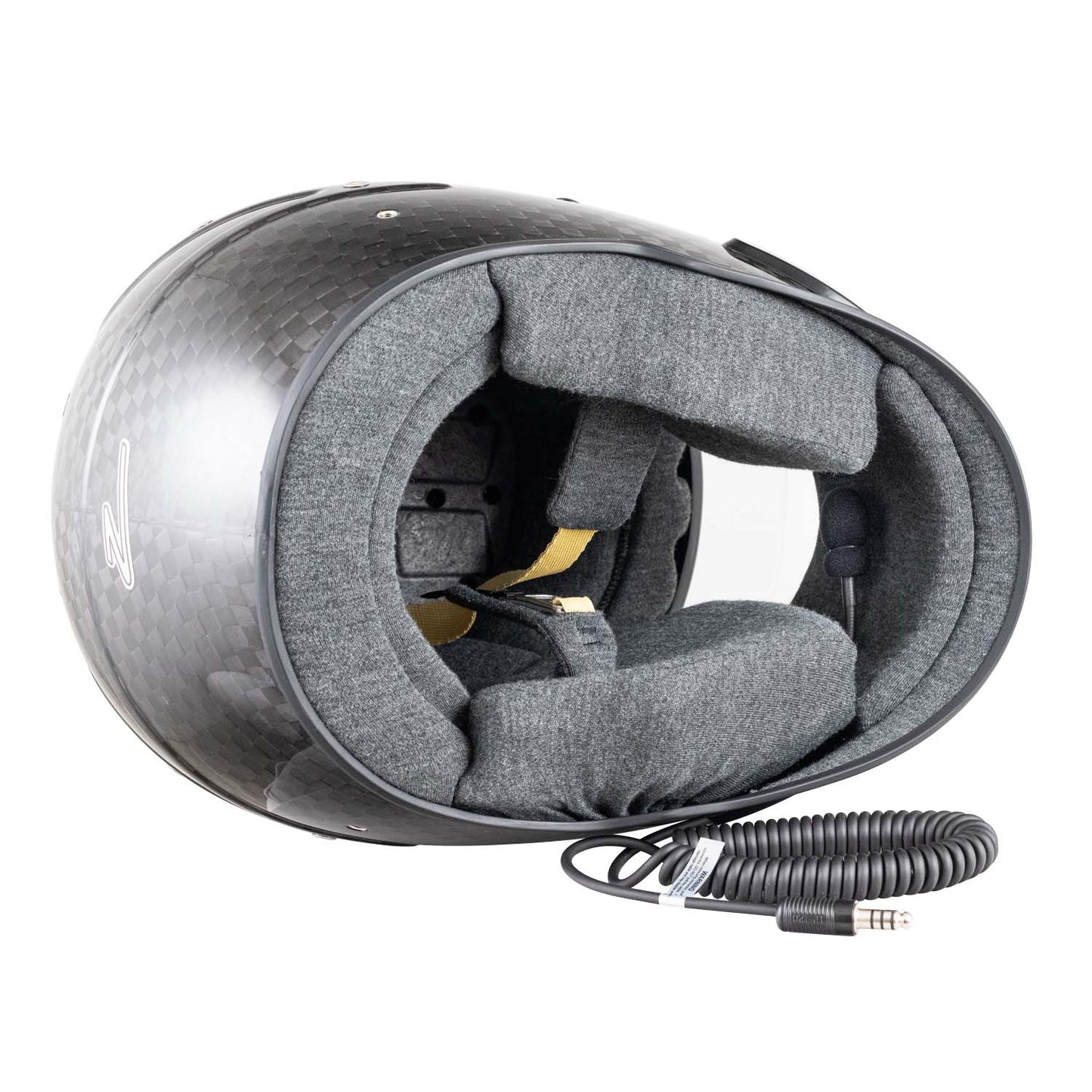 Zamp RZ-88C Gloss Carbon Helmet, FIA 8860-2018 (inside)