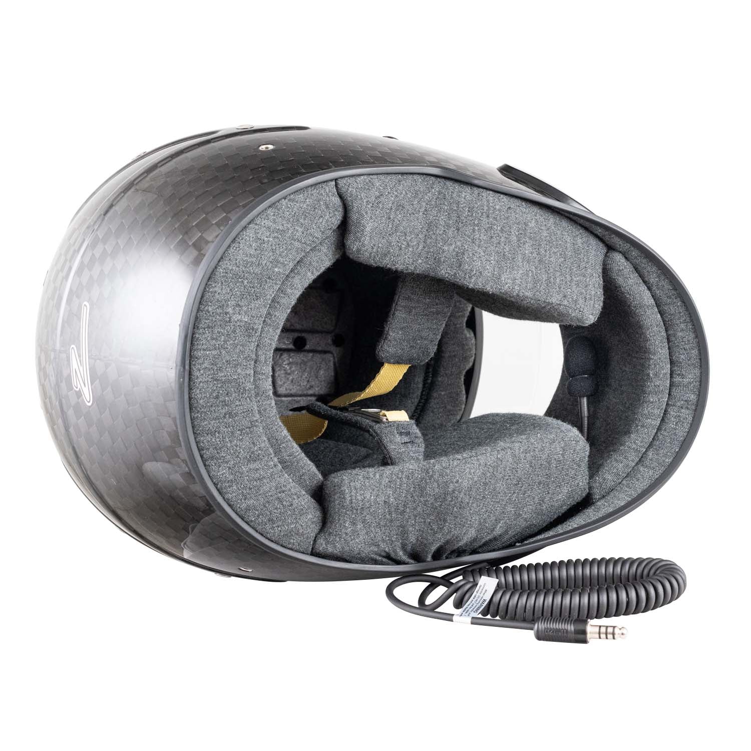 Zamp RZ-88C Gloss Carbon Helmet, FIA 8860-2018 (inside)
