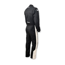 Impact Racing Suit Racer 2.4 Driving Suit (Black, Back)