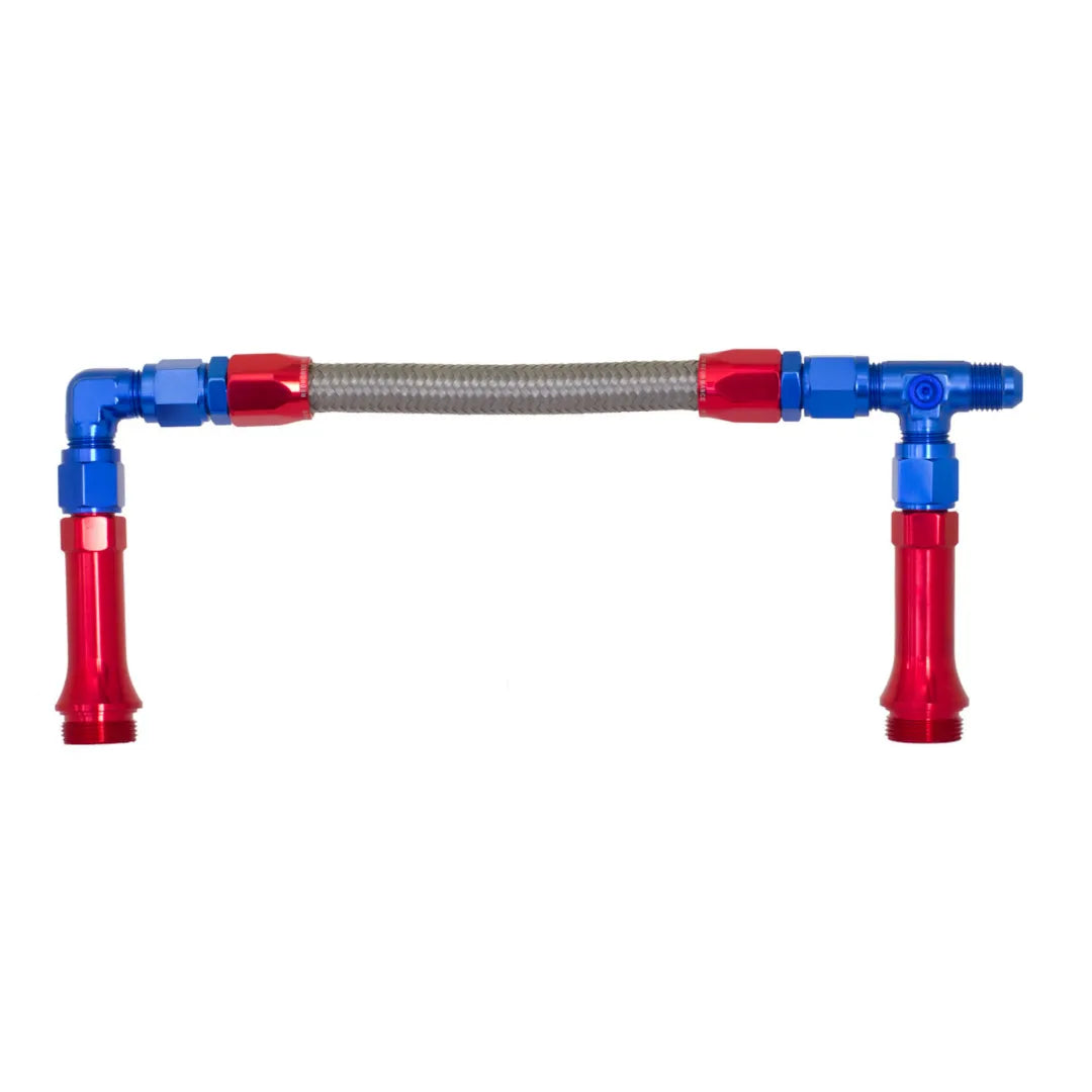 Redhorse 5150 Series Carburetor Fuel Line (Blue/Red)