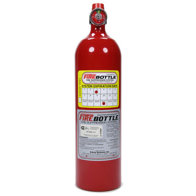 Safety Systems Fire Suppression Bottle Only 5lb NOVEC 1230 PRC-500S-N