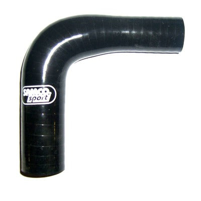 Samco Sport 1-3/4" to 1-1/2" 90-Degree Reducer Elbow Black RE90/45-38(BLACK)