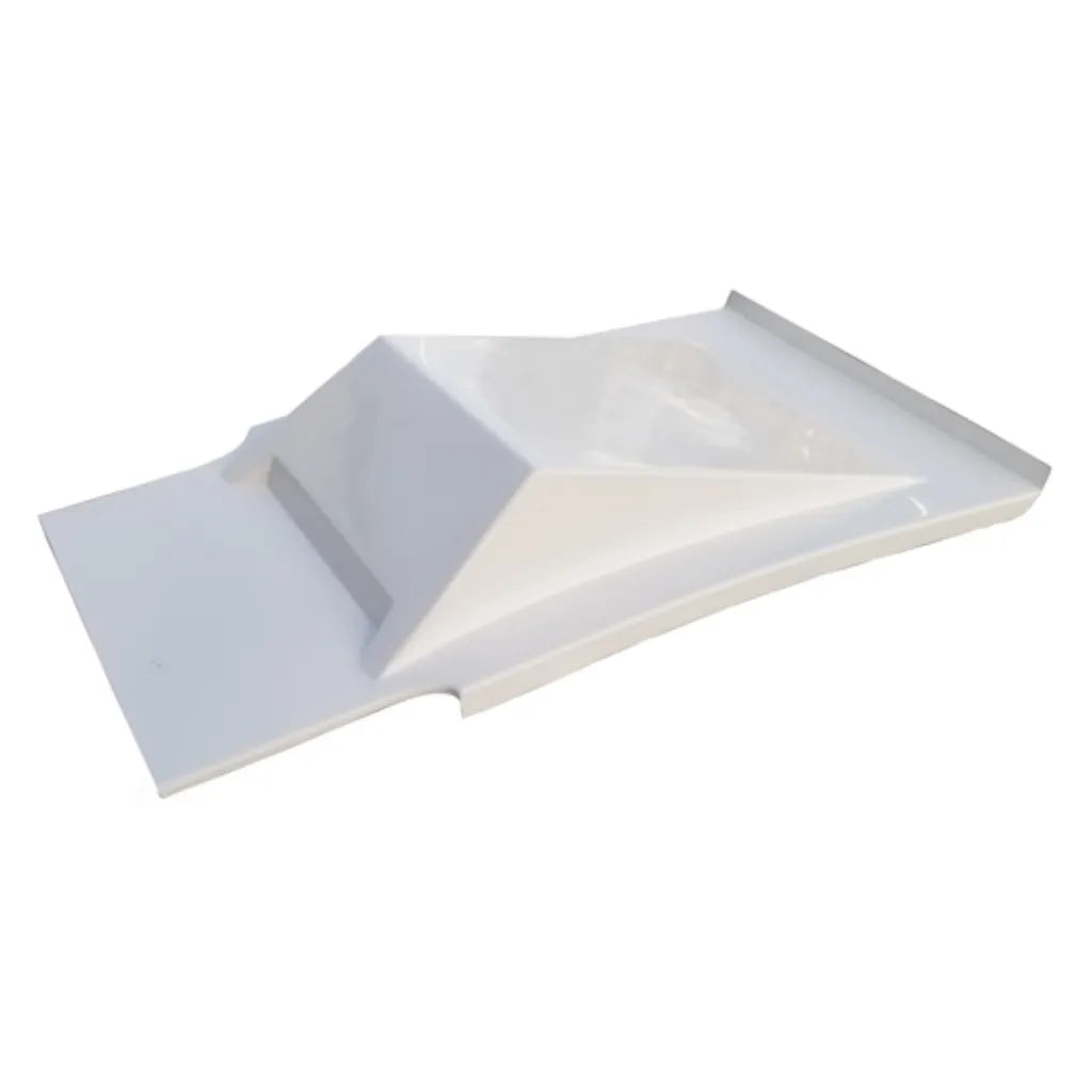Triple X Sprint Car 5-Series Hood Center, White