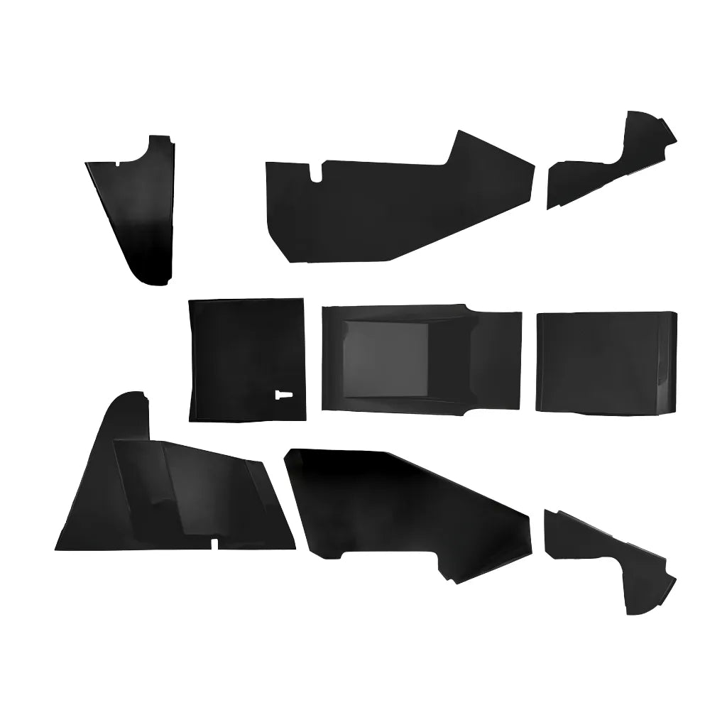 Triple X 5-Series Sprint Car Body Complete, Black