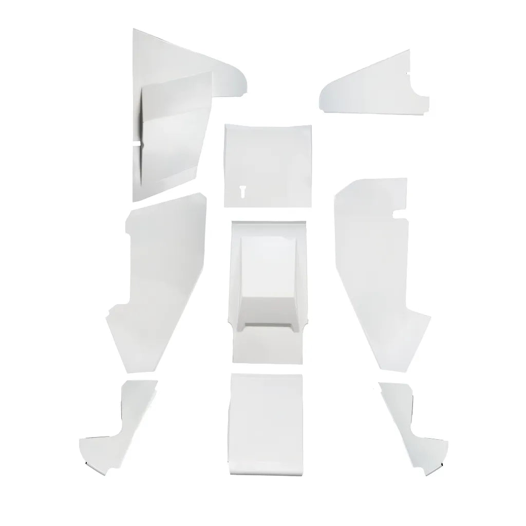 Triple X 5-Series Sprint Car Body Complete White