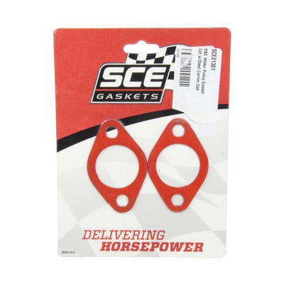 SCE Gaskets BBC Water Pump Gasket Set w/Steel Carrier (2pk) 21301